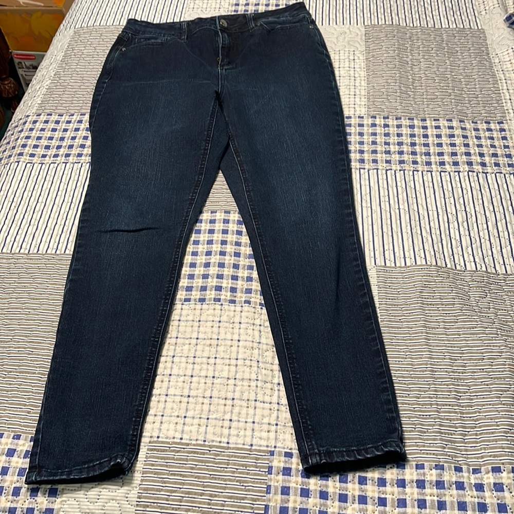 Dip High Rise Skinny Jeans